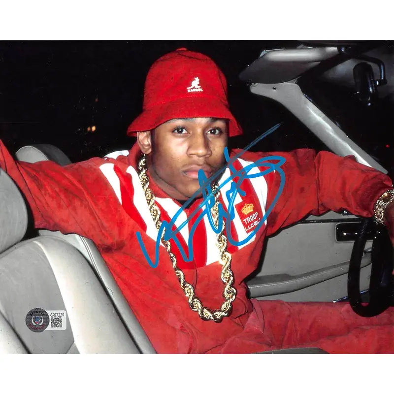 L.L. Cool J Rapper Authentic Signed 8x10 Photo Autographed BAS #AD77170