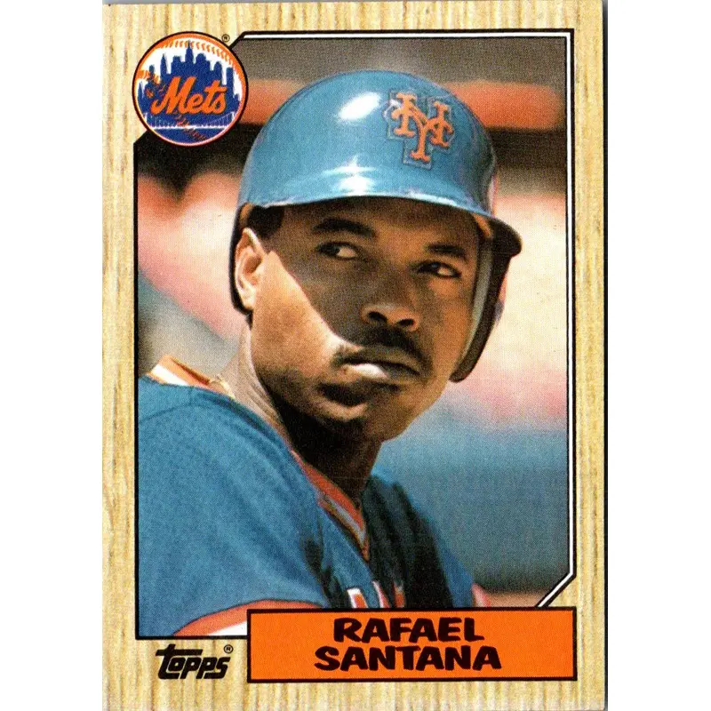 1987 Topps Rafael Santana #378