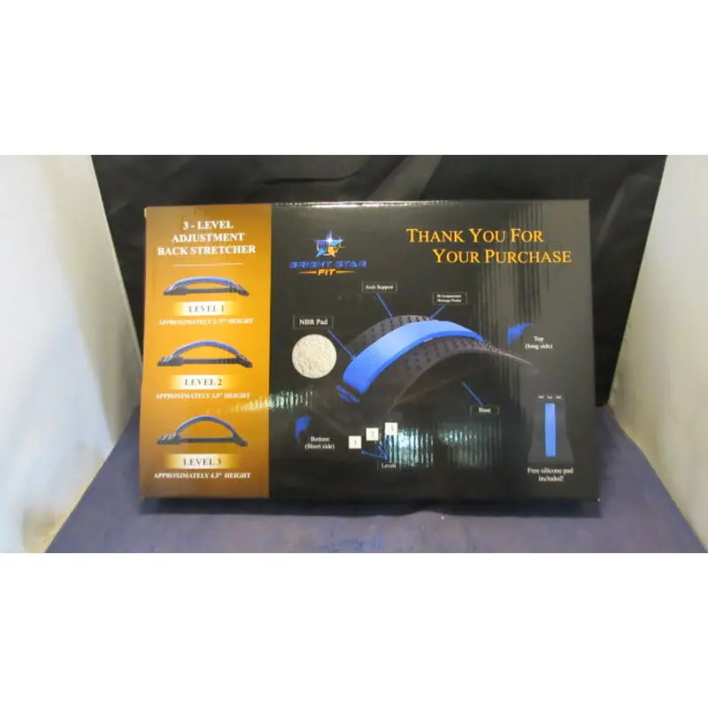 Brightstar Fit 3 Level Adjustable Back Stretcher - Like New