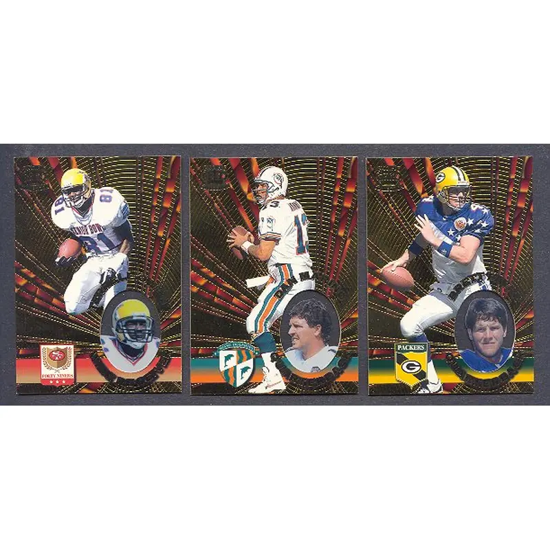 1996 Pacific Invincible Football Complete Set