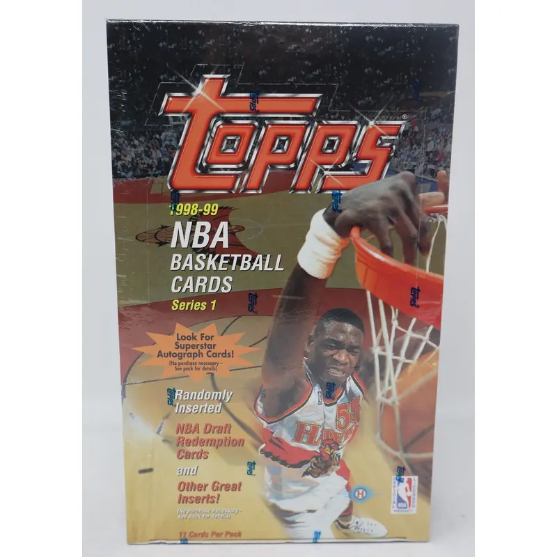 1998/99 Topps Basketball Series 1 Box (Hobby) (36/11)