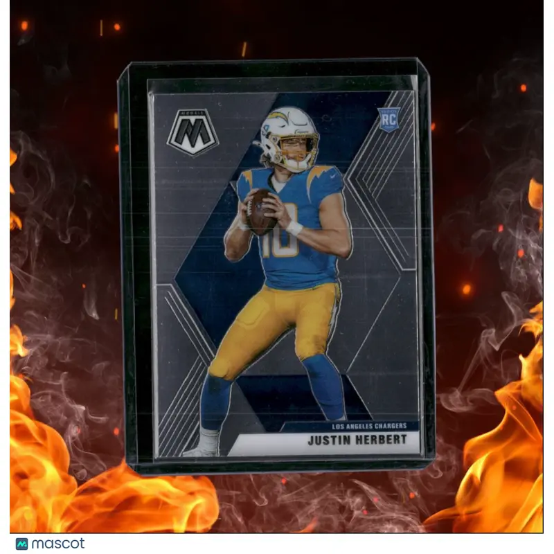 2020 Panini Mosaic Justin Herbert Rookie #204
