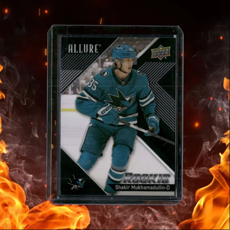 2024-25 Upper Deck Allure Shakir Mukhamadullin Black Rainbow Rookie #105