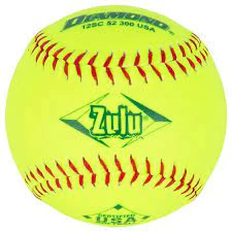 New Diamond ZULU .52 COR USA 12" Slowpitch Softball - 1 Dozen