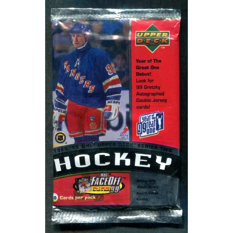 1998/99 Upper Deck Hockey Series 2 Pack (Hobby) (10)
