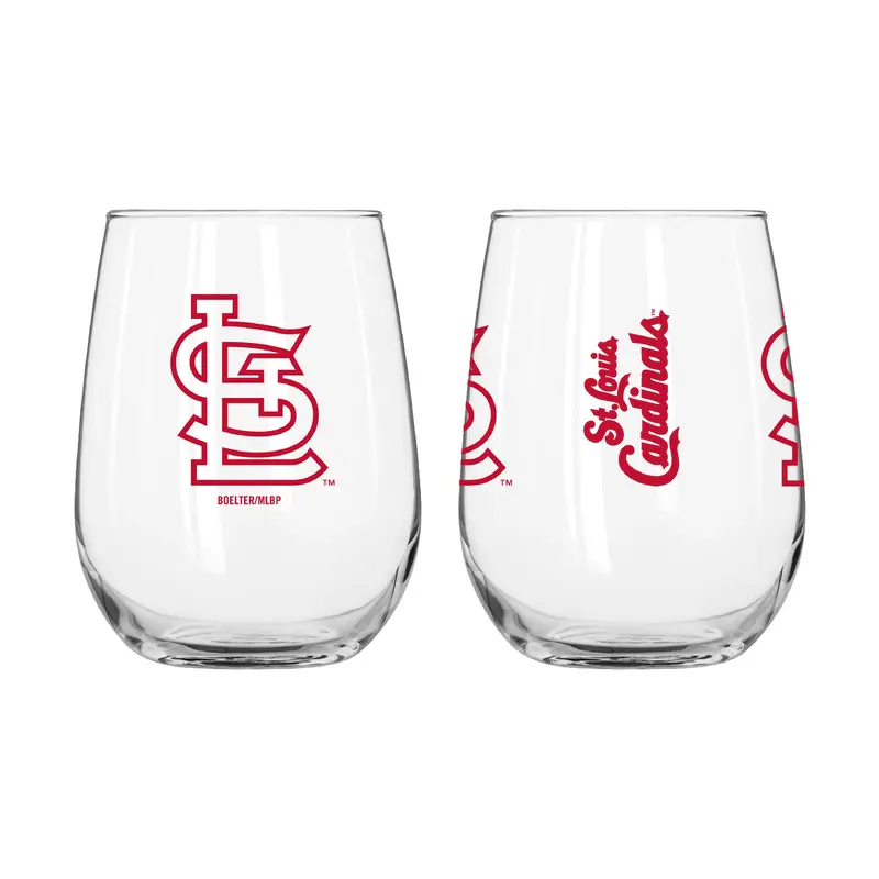 St. Louis Cardinals 16oz Gameday Curved Beverage Glass