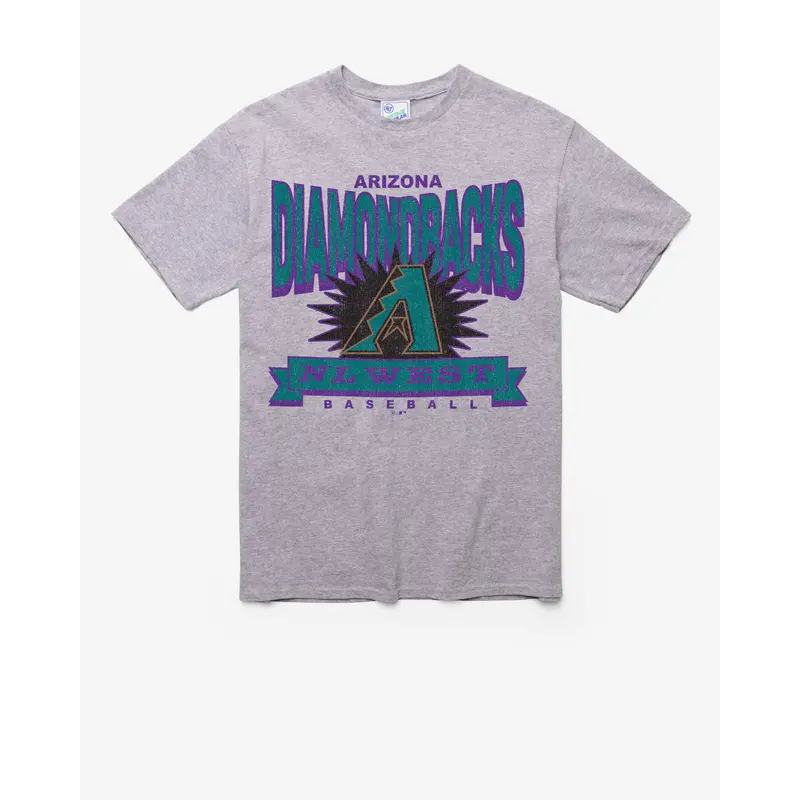 ARIZONA DIAMONDBACKS COOPERSTOWN TWELVE SIX VINTAGE '47 TUBULAR TEE