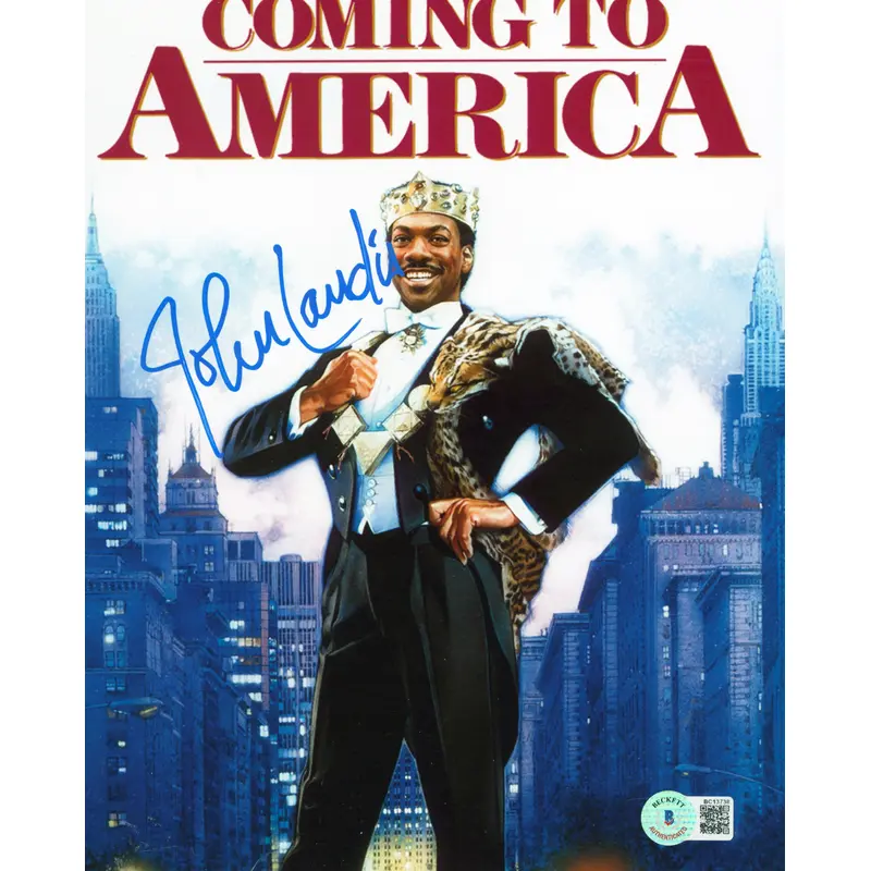 John Landis Coming to America Authentic Signed 8x10 Photo BAS #BC13738
