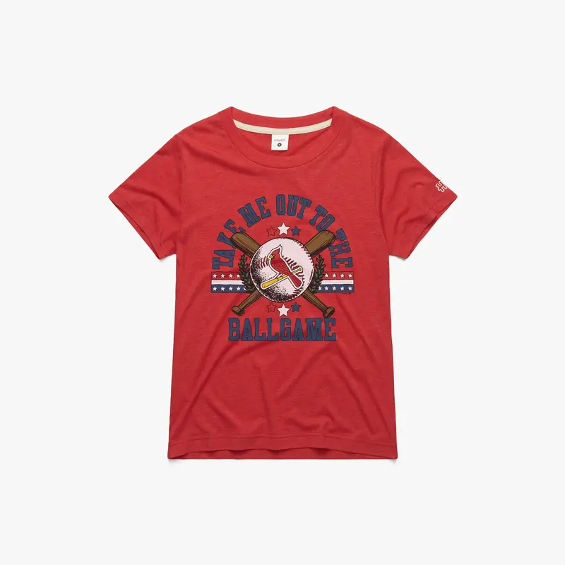 Women's St. Louis Cardinals Take Me Out To The Ballgame