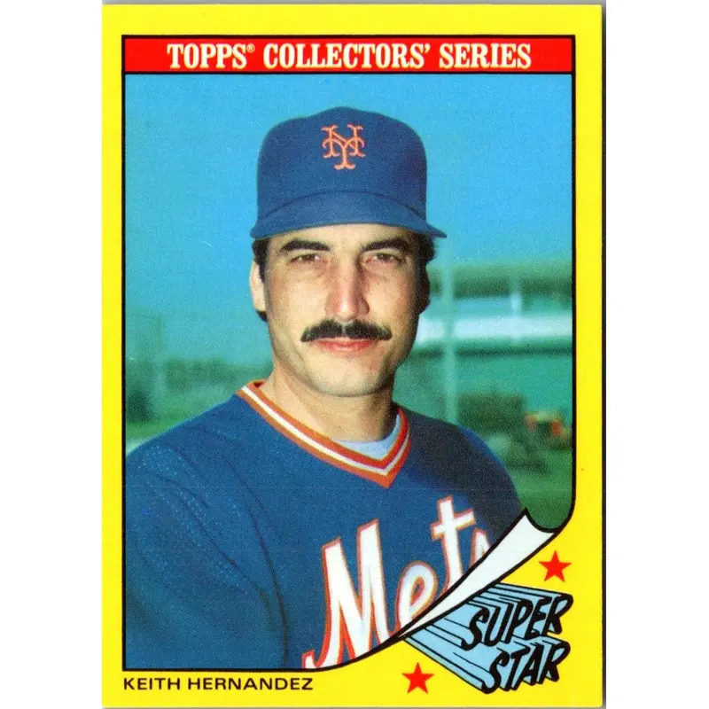 1986 Sportsco The Incredible Boys from New York Keith Hernandez #4