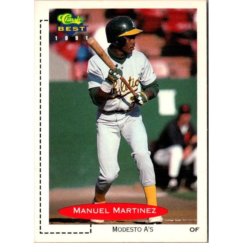 1991 Classic Best Manuel Martinez #145