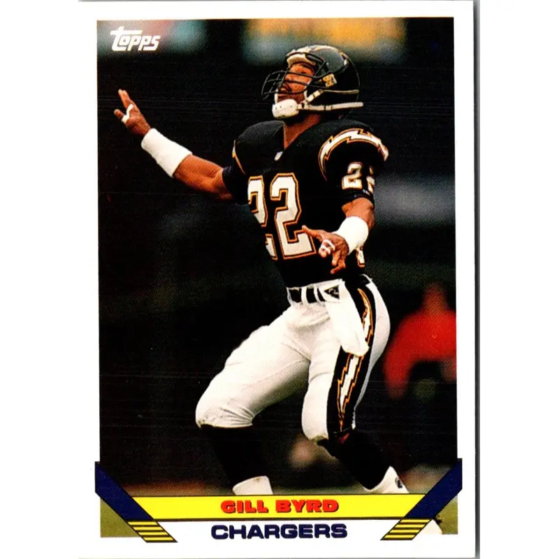 1993 Topps Gill Byrd #598