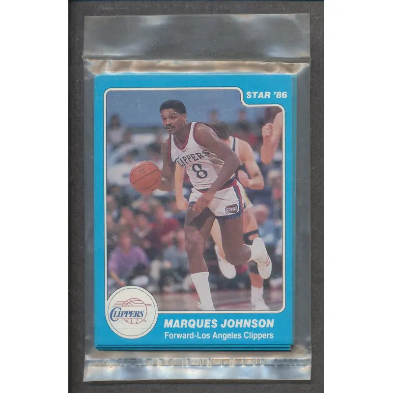 1985/86 Star Basketball Clippers Complete Set (Sealed)