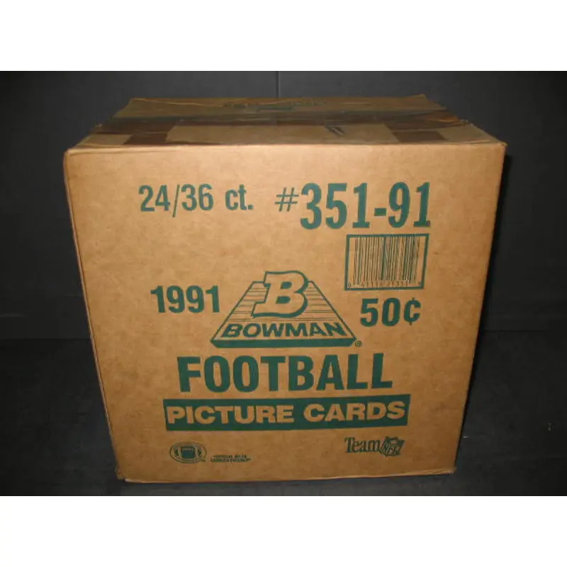 1991 Bowman Football Case (24 Box)