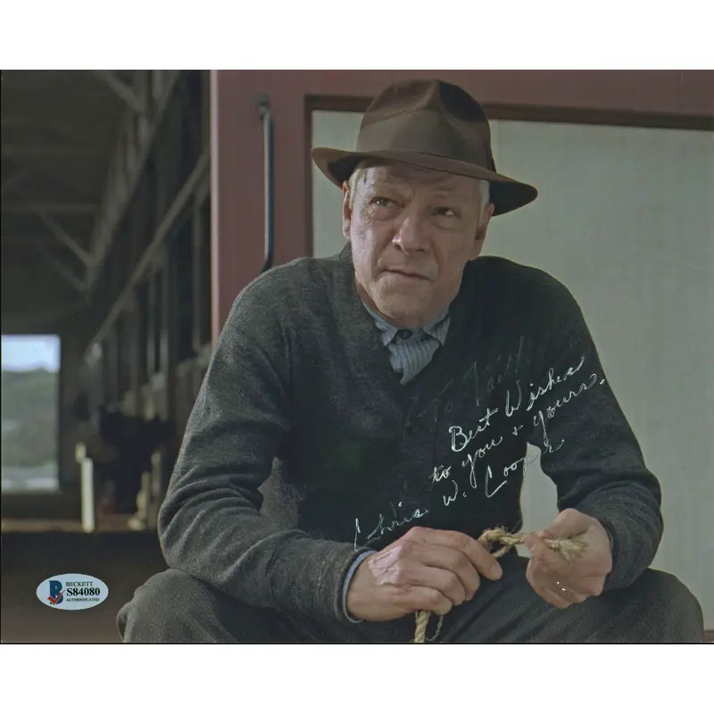 Chris Cooper Seabiscuit Authentic Signed 8x10 Photo Autographed BAS #S84080