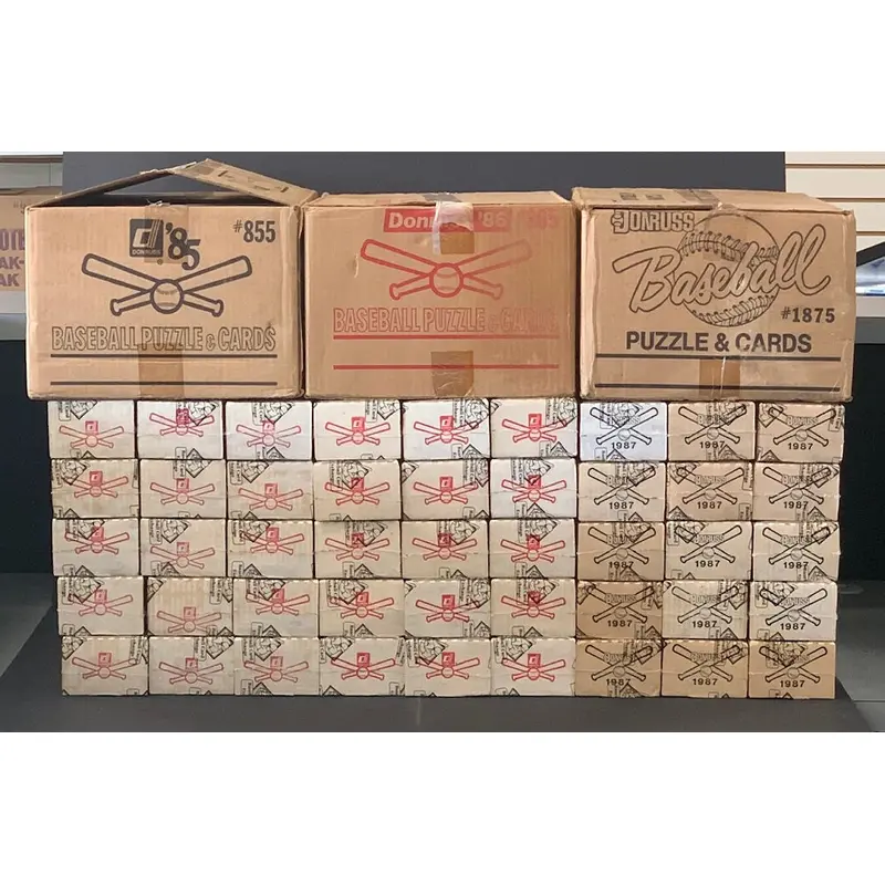 Flash Sale Friday:  1985, 1986 and 1987 Donruss Baseball Factory Sets (FASC)