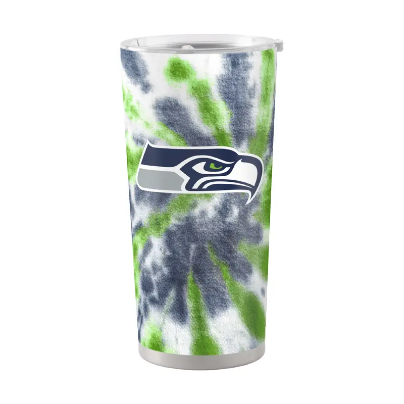 Seattle Seahawks 20oz Tie Dye Stainless Steel Tumbler