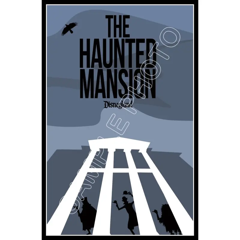 Disneyland Haunted Mansion #2 Poster 11X17 - 1272