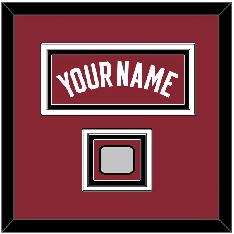 Miami Name & Finals Patch - Alternate Red (2009-2017) - Triple Mat 4