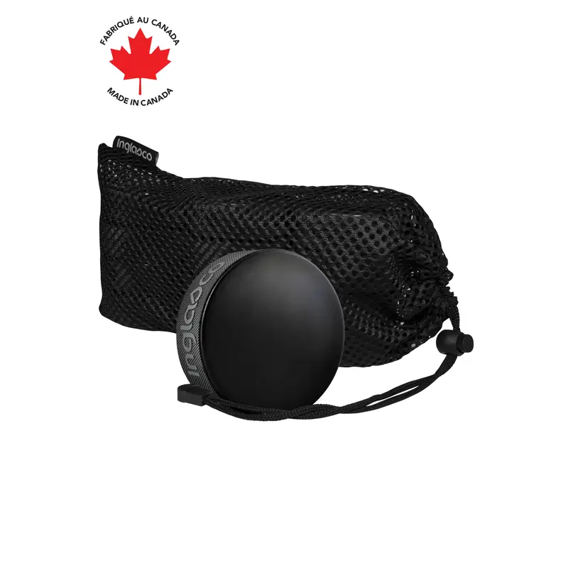 Official Canadian Pro 6oz Hockey Pucks In Mesh Bag 12-Pack