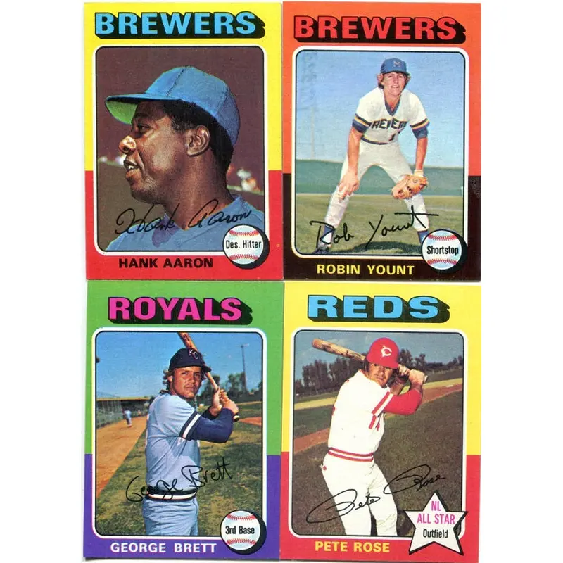 1975 Topps Mini Baseball Complete Set EX/MT NM (660) (23-100)