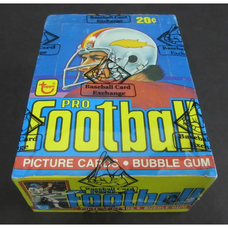 1978 Topps Football Unopened Wax Box