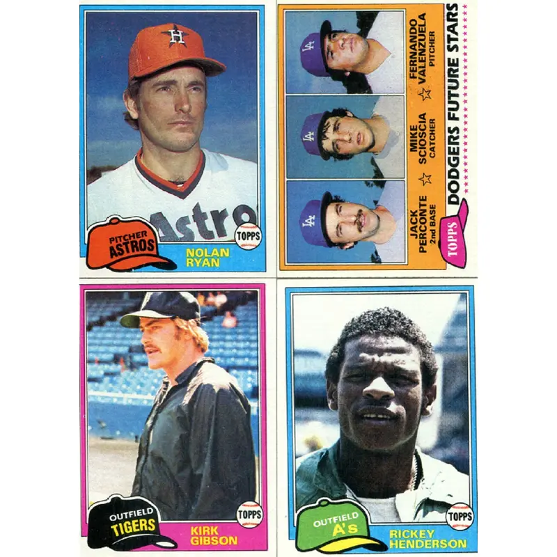 1981 Topps Baseball Complete Set NM NM/MT (Read) (726) (23-104)