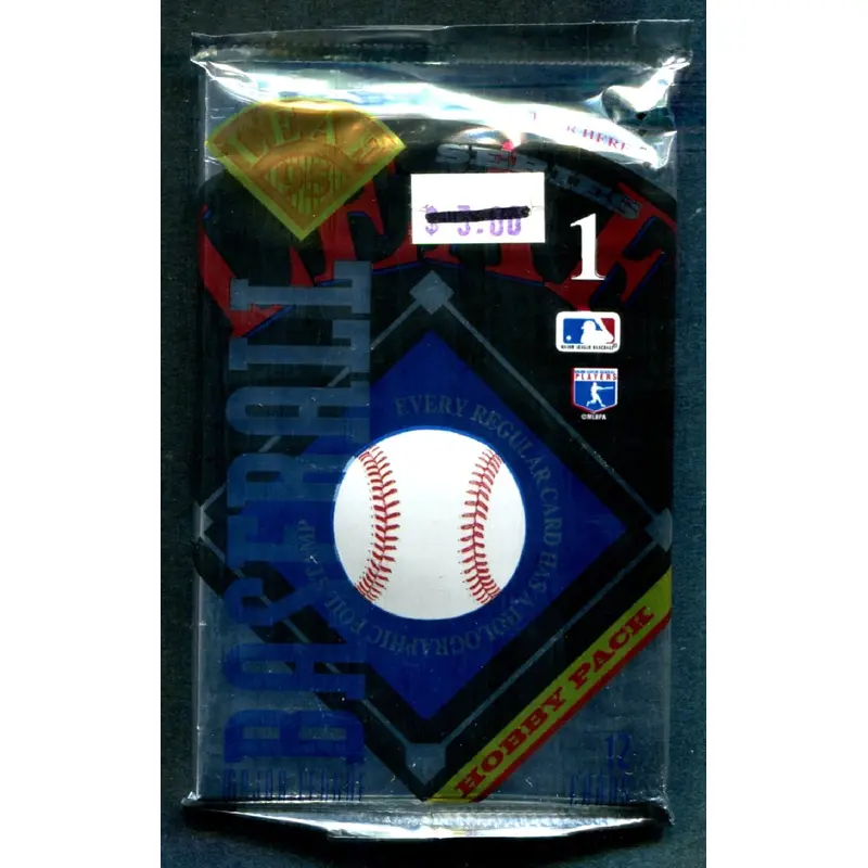 1995 Leaf Baseball Unopened Series 1 Pack (Hobby) (12) (PS)