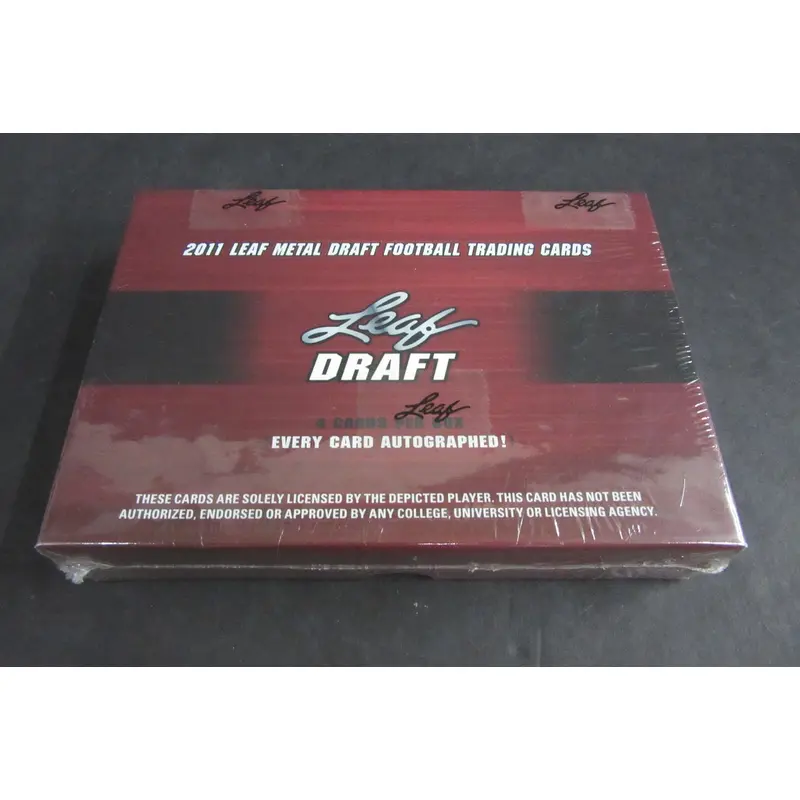 2011 Leaf Metal Draft Football Box (Hobby)