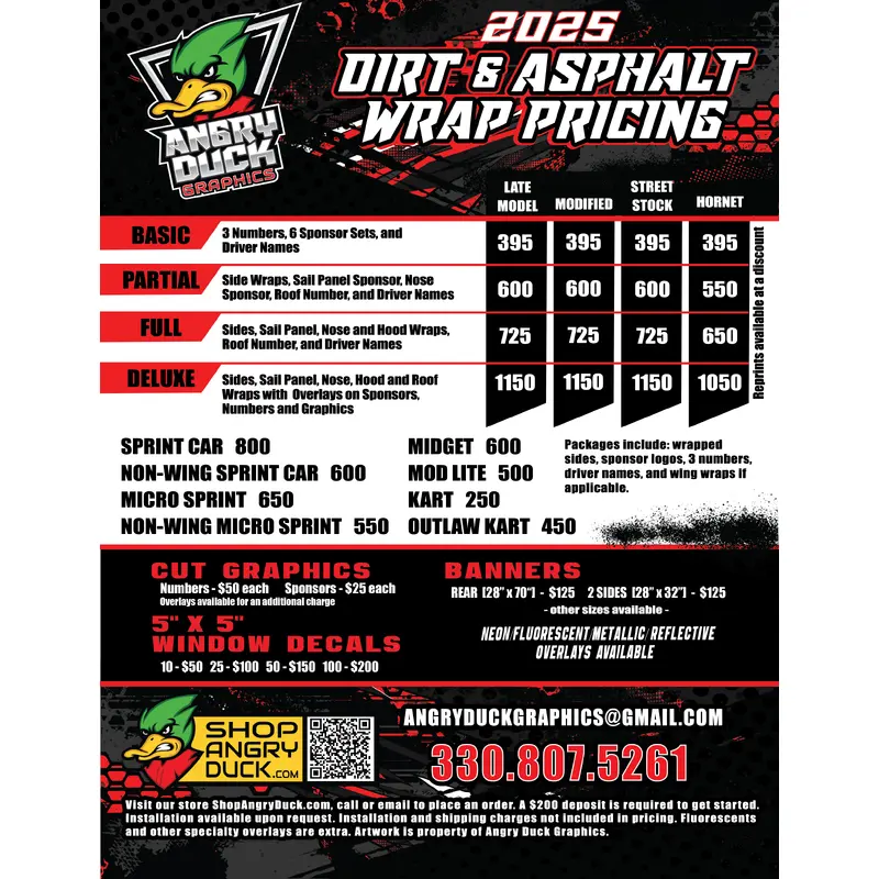 Sprint Car Wrap