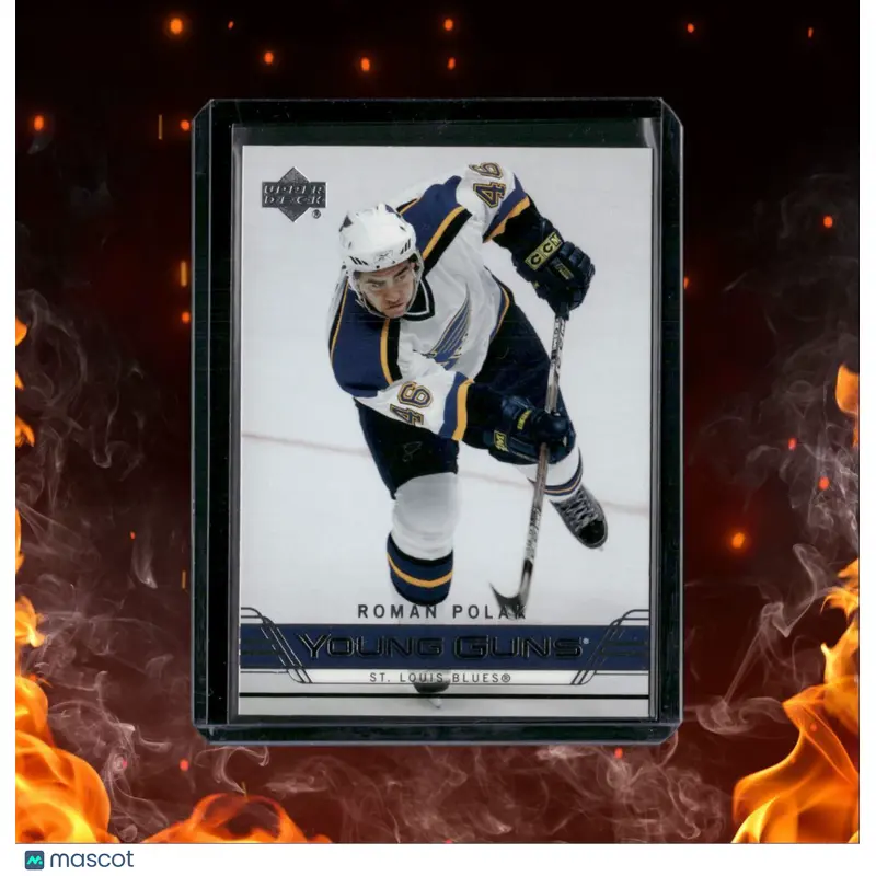 2006-07 Upper Deck Roman Polak Young Guns Rookie #488