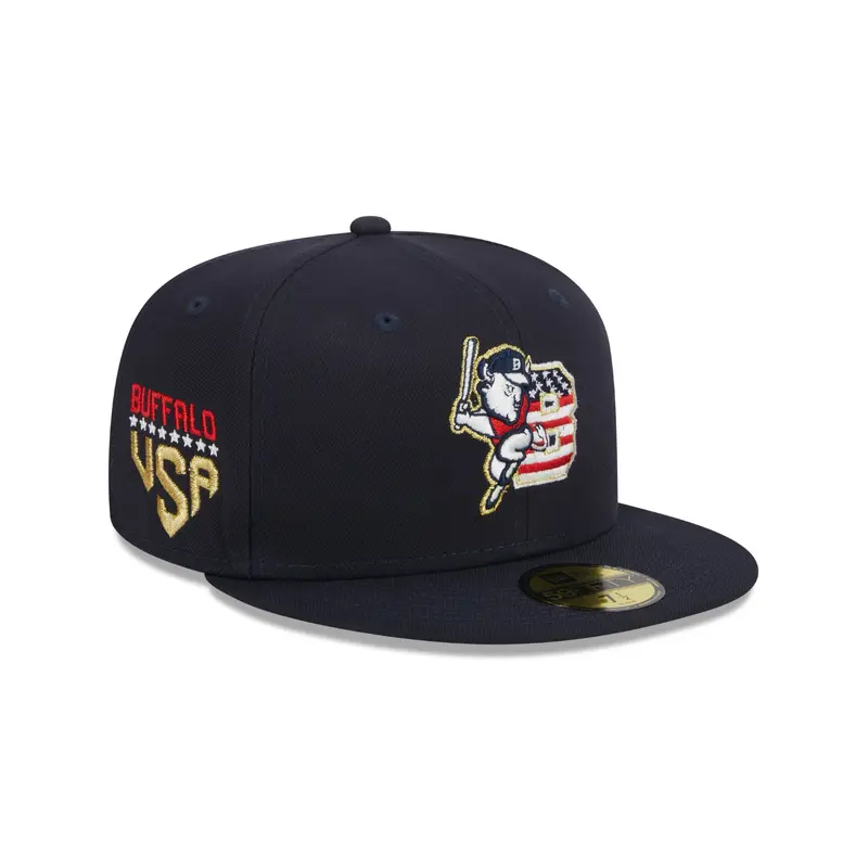 Buffalo Bisons Stars & Stripes 2023 5950 Cap