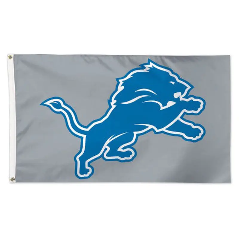 Detroit Lions Official NFL Football DELUXE-EDITION 3'x5' Flag - Wincraft Inc.