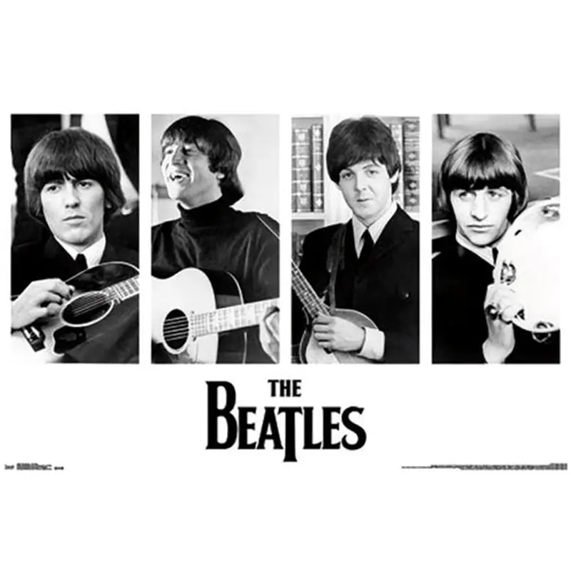 The Beatles "Portraits 1965" Classic Rock Music Legends Poster - Trends Int'l.