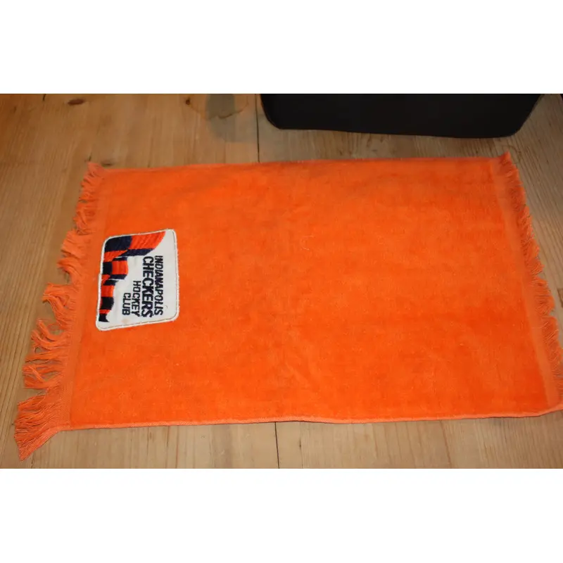 Vintage 1980's Indianapolis Checkers Towel