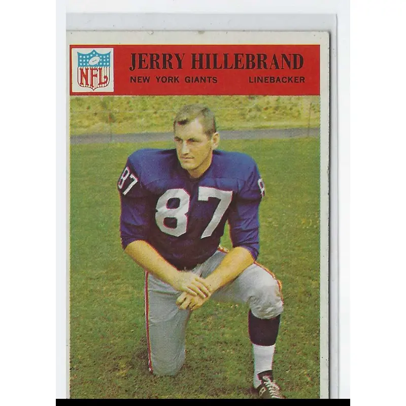 1966 Philadelphia Jerry Hillebrand #123