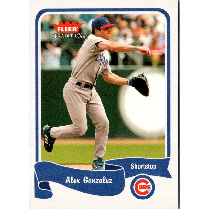 2004 Fleer Tradition Alex Gonzalez #354