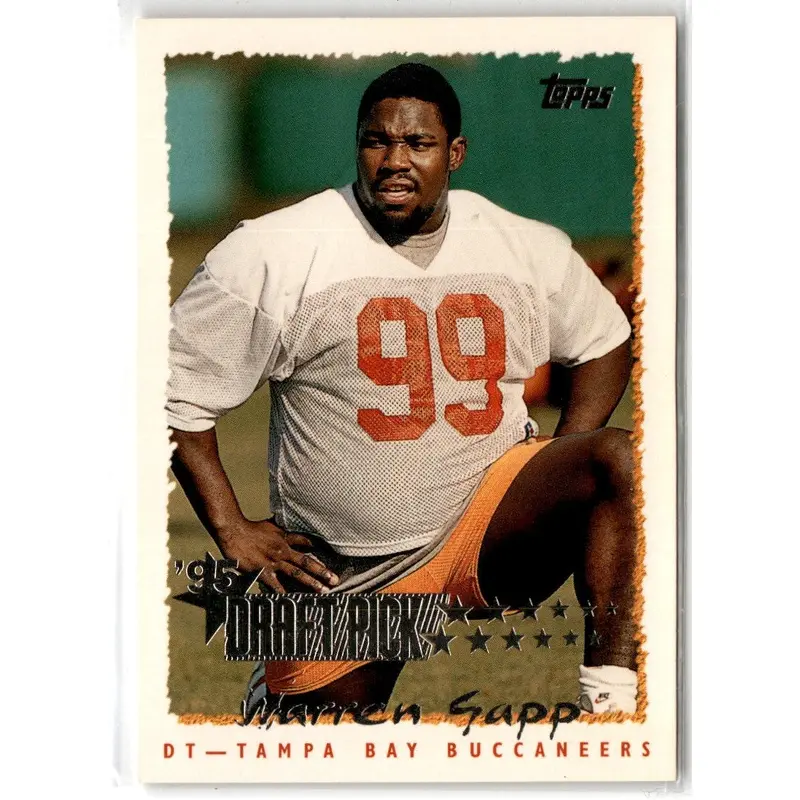 1995 Topps Warren Sapp #229 Rookie