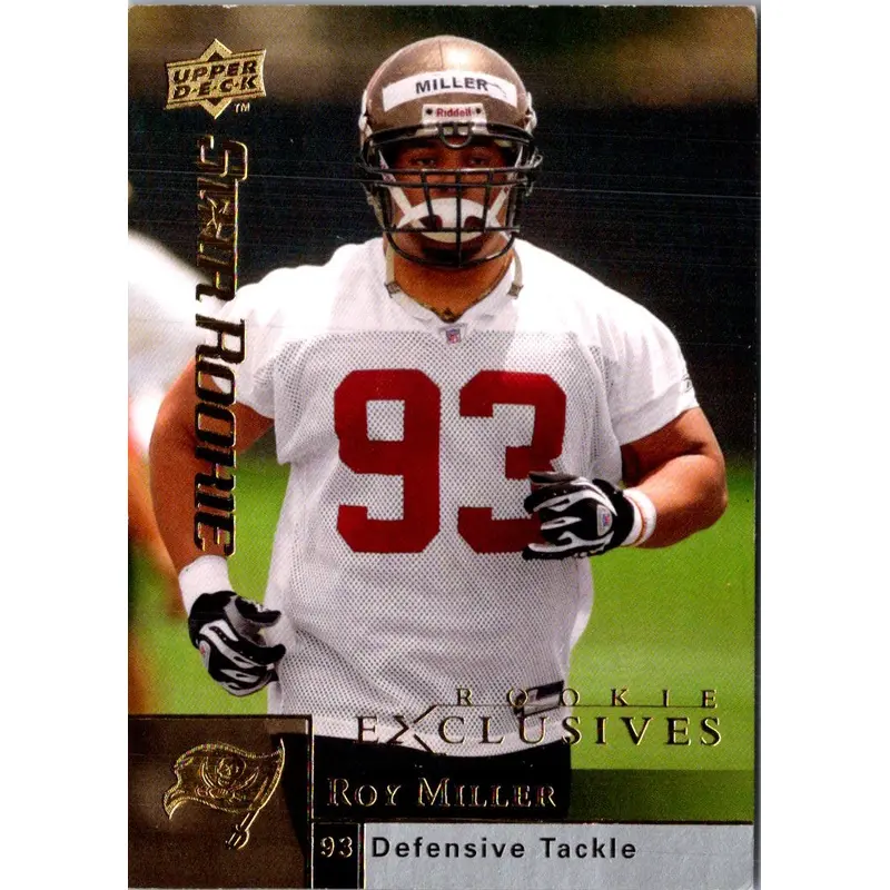 2009 Upper Deck Rookie Exclusives Roy Miller #6