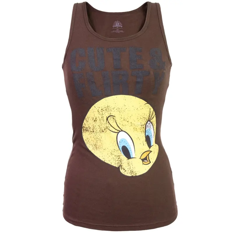 Looney Tunes - Cute & Flirty Juniors Tank Top