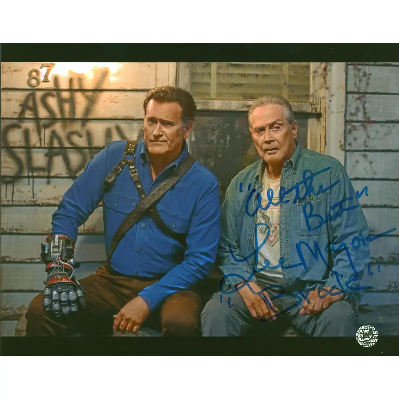 Lee Majors Ash Vs Evil Dead Signed 8x10 Photo Autographed Wizard World #015991