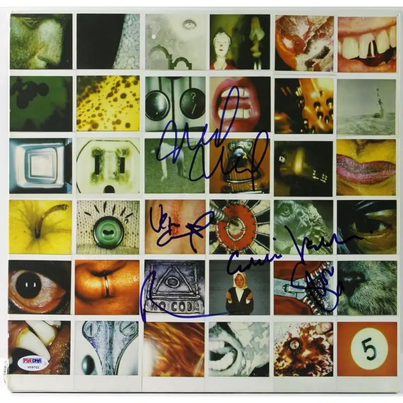 Pearl Jam (5) Vedder, Mccready, Ament, Gossard & Irons Signed Album PSA #V09701