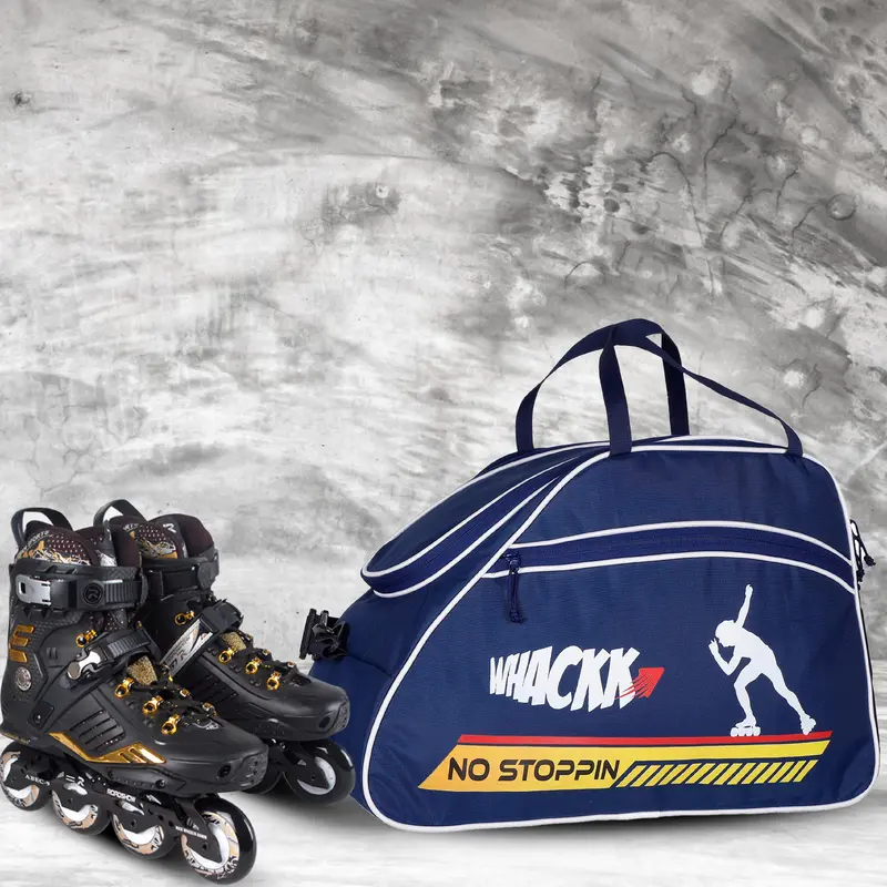 Roller Skating Kit Bag 36L Navy Blue Whackk | Kibi Sports