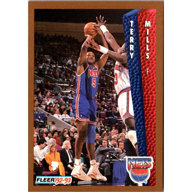1992 Fleer Terry Mills #145