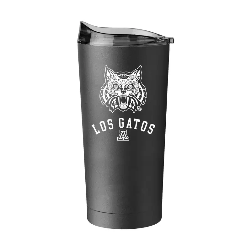 Arizona Hispanic Heritage Muerto Cat Black 20oz Powder Coat Tumbler