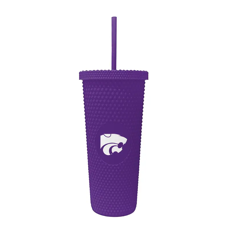Kansas State 24oz Studded Tumbler