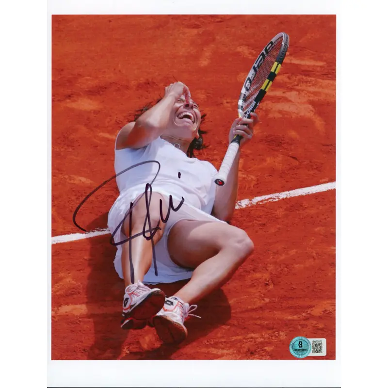 Francesca Schiavone Tennis Authentic Signed 8x10 Photo Autographed BAS #BN77072
