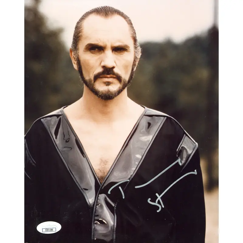 Terence Stamp General Zod Authentic Signed 8x10 Vertical Photo JSA #CE01186