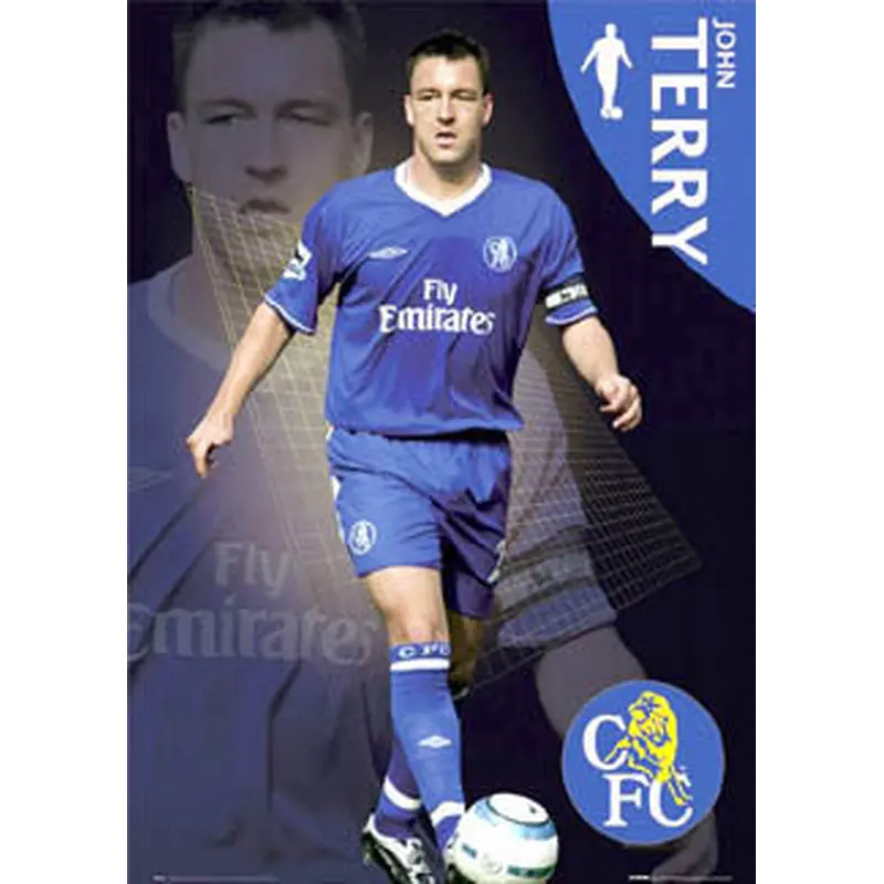 John Terry "Chelsea Star" Chelsea FC Poster - GB Posters 2004