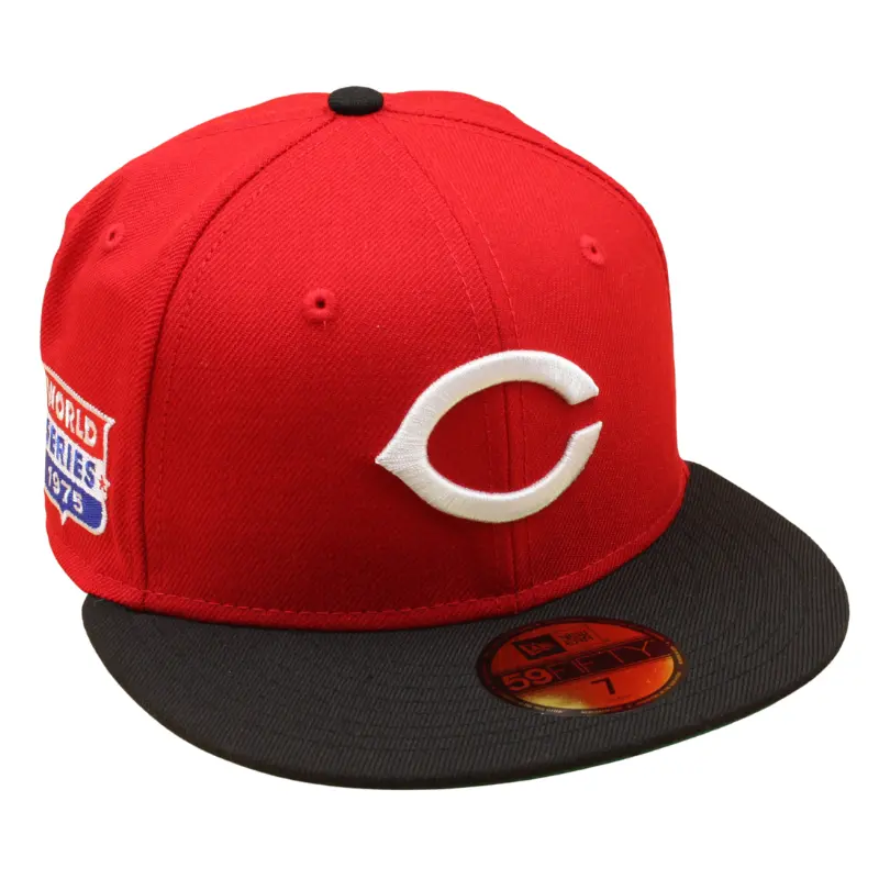 New Era - 59FIFTY - Cincinnati Reds - World Series 1975 - Red/Black Green/UV